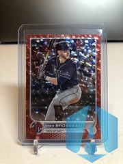 2022 Topps Series 1 Mike Brosseau Red Ice Holo Parallel SP /199 #223
